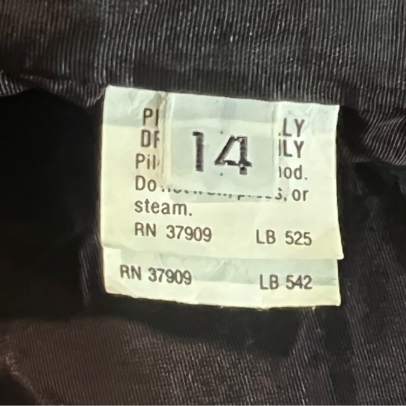 Monterey in the USA vintage faux mink coat size 14 - Picture 9 of 11